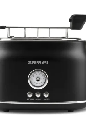 G3Ferrari G1013400 - ARTISTA broodrooster met twee sleuven 750W/230V zwart Bestseller