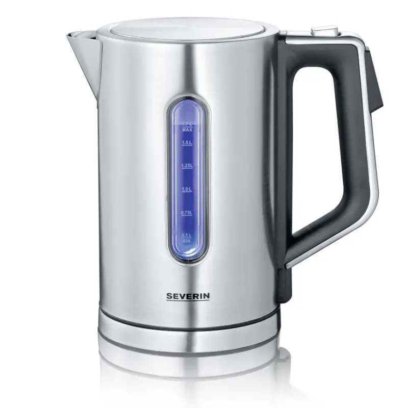 Gereduceerde Prijs Severin WK 3418 - Elektrische waterkoker 1,7 l 3000W/230V roestvrij staal/zwart