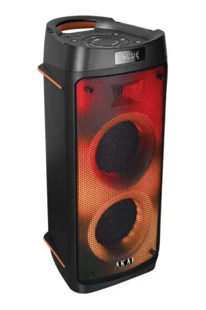 Hete Deal AKAI PARTY BOX 810 - Draadloze luidspreker 65W/230V 5000 mAh + afstandsbediening
