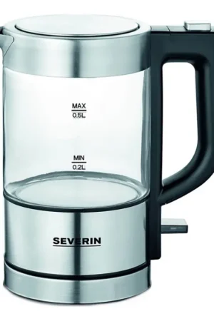 Betrouwbaar Severin WK 3472 - Snelle waterkoker 0,5 l 1100W/230V RVS/glas