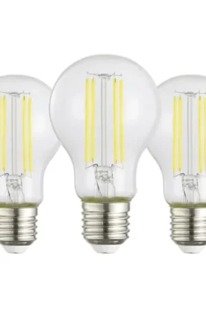 Nu Kopen Set van 3 LED-lampen Vintage A60 E27/3,8W/230V 2700K - Eglo 110437