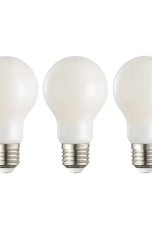 Betaalbaar Set van 3 LED-lampen A60 E27/3,8W/230V 2700K - Eglo 110442