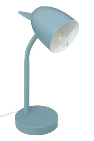 Atmosphera - Kinderbureaulamp OREILLES 1xE14/40W/230V blauw Direct Verzonden