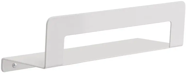 Rechtstreeks Van De Fabrikant Gedy - CLEO 30 cm wandplank met handdoekhouder mat wit