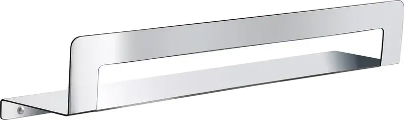 Gedy - Wandplank met handdoekhouder CLEO 50 cm glanzend RVS Alleen Vandaag