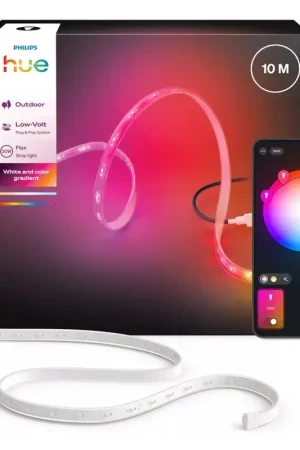 Actieprijs Philips - LED RGBW dimbare buitenstrip Hue FLUX 10m LED/30W/230V 2200-6500K IP67