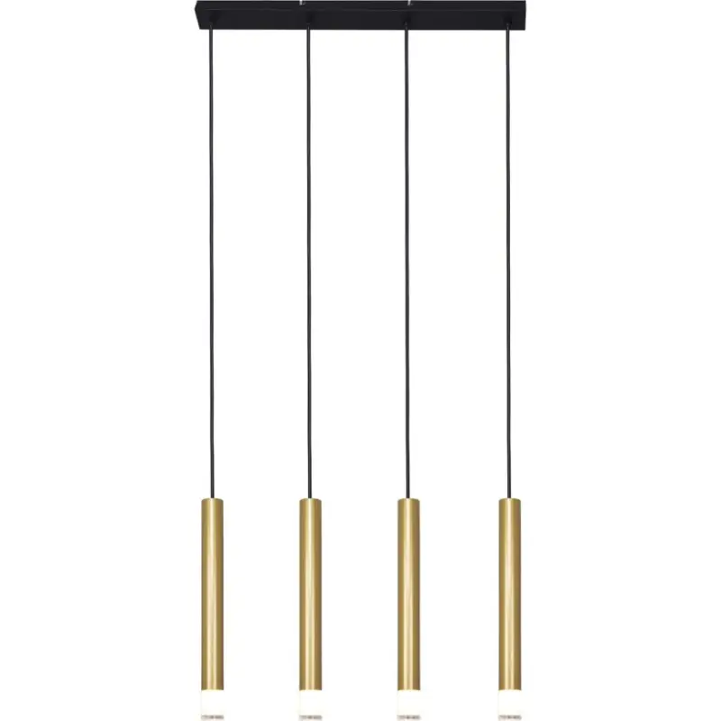 Beperkt Aanbod Zuma Line - Hanglamp aan kabel 4xG9/5W/230V goudkleurig