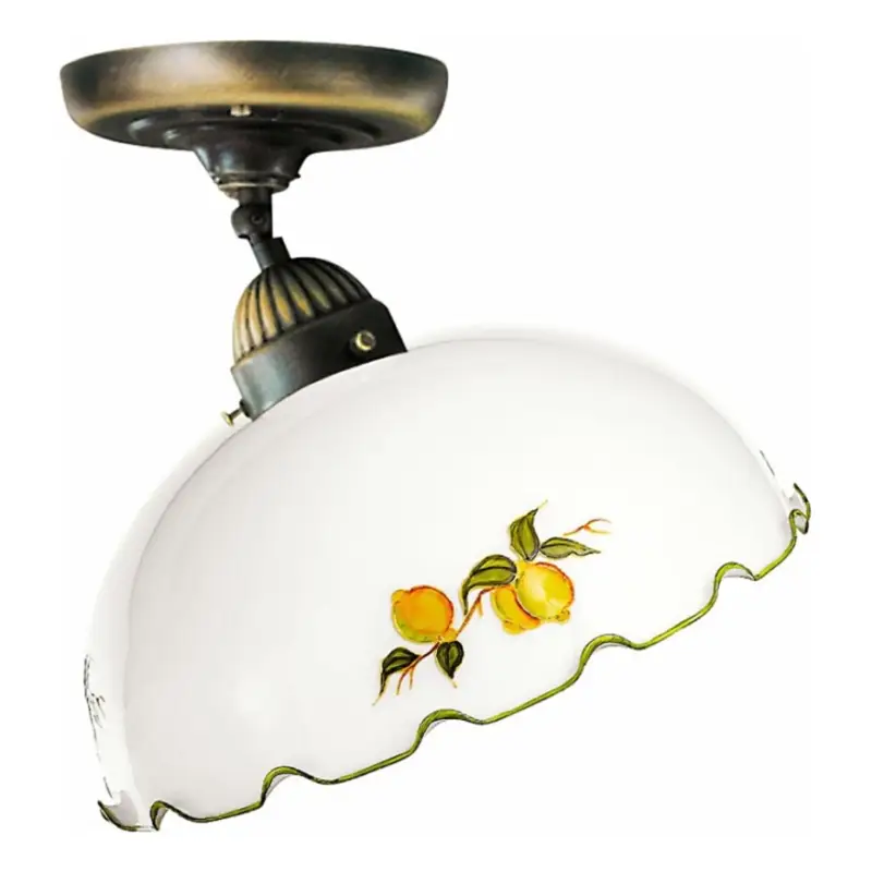 Aanbieding Kolarz 731.10.117 - Opbouwkroonluchter NONNA 1xE27/75W/230V Ø 30 cm met citroendecor