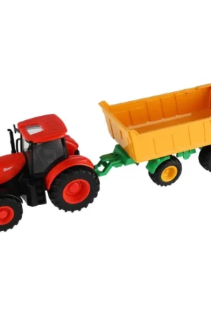 Favoriet Tractor Zetor met aanhanger, 2xAA + afstandsbediening