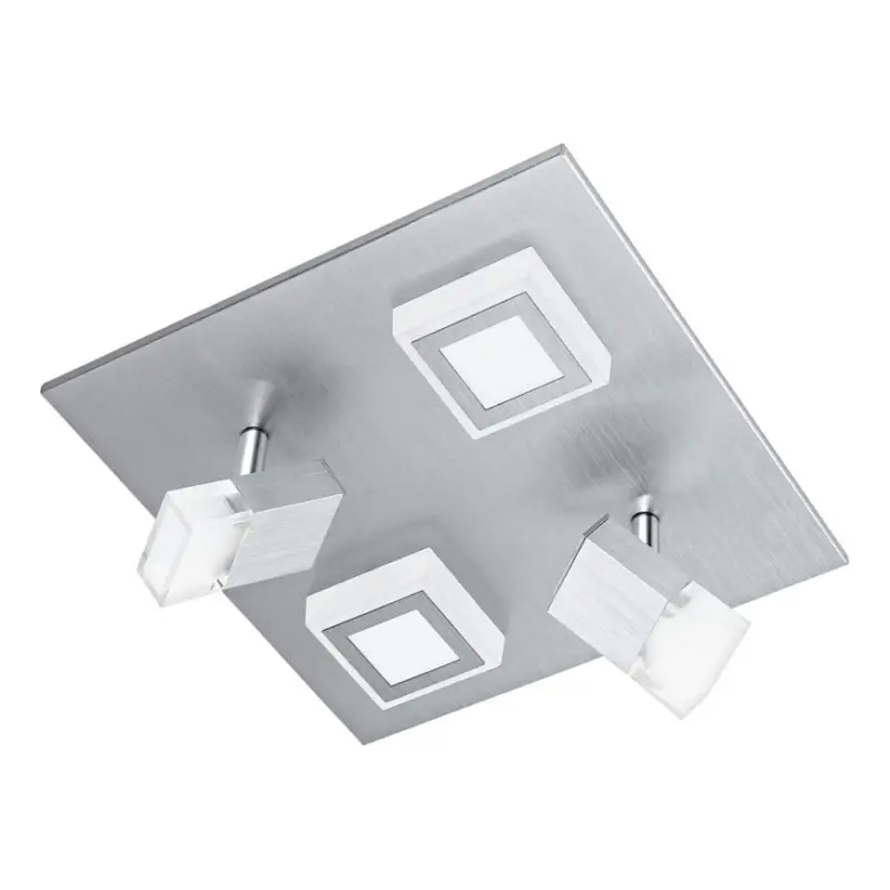 Eglo 54985 - LED-opbouwspot LED/19,6W/230V 27x27 cm mat chroom Betaalbaar