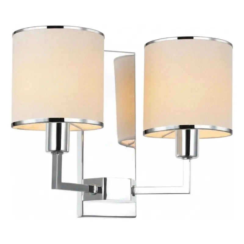 Uitverkoop Open Design OR81497 - Wandlamp CASA 2xE14/12W/230V glanzend chroom/crème