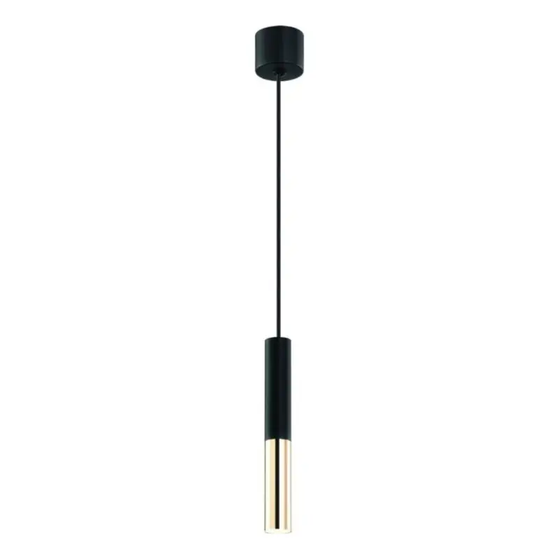 Open Design OR80810 - SLIMI pendel met kabel 1xG9/3,5W/230V zwart/goud Finale Uitverkoop