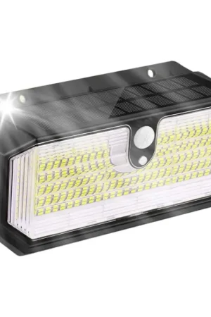 Viking - LED zonne-wandlamp met sensor LED/2W/3,7V IP65 6000K 2200 mAh Superprijs