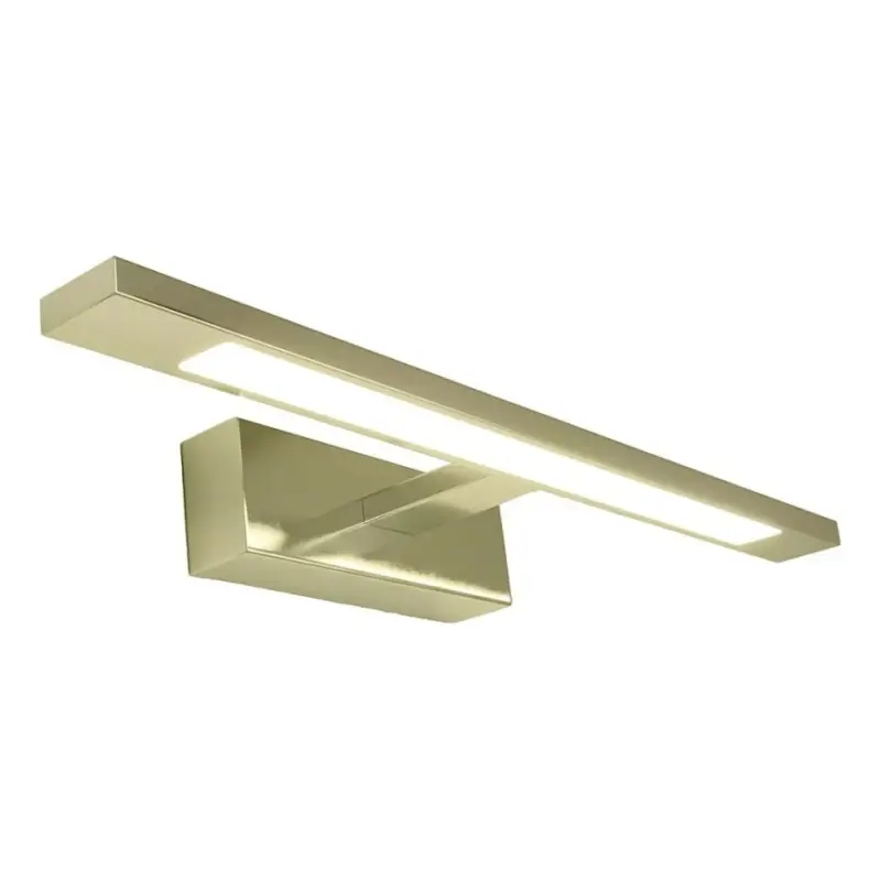 KLIMT LED-spiegelverlichting voor de badkamer, 8W, 230V, 3000/4000/6000K, 40 cm, IP44, goudkleurig Nieuw