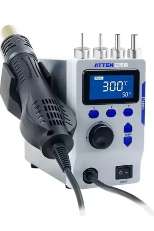 Beperkt Aanbod Heteluchtstation met LCD-display 800W/230V