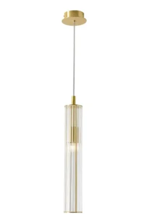 Zuma Line - Hanglamp aan kabel 1xE14/7W/230V goud Direct Beschikbaar