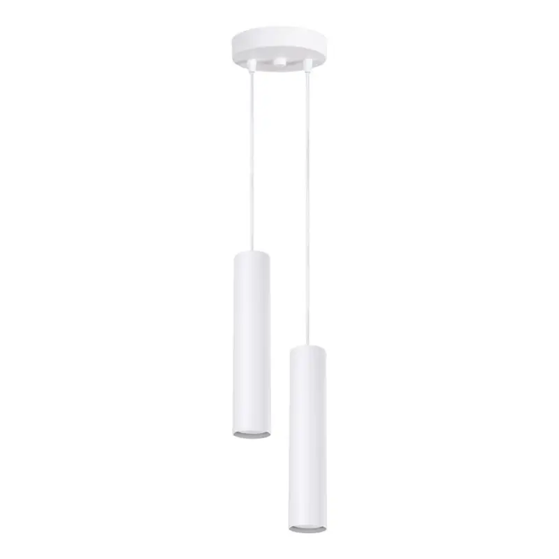 Gecertificeerd Hanglamp aan kabel LAGOS 2xGU10/10W/230V wit