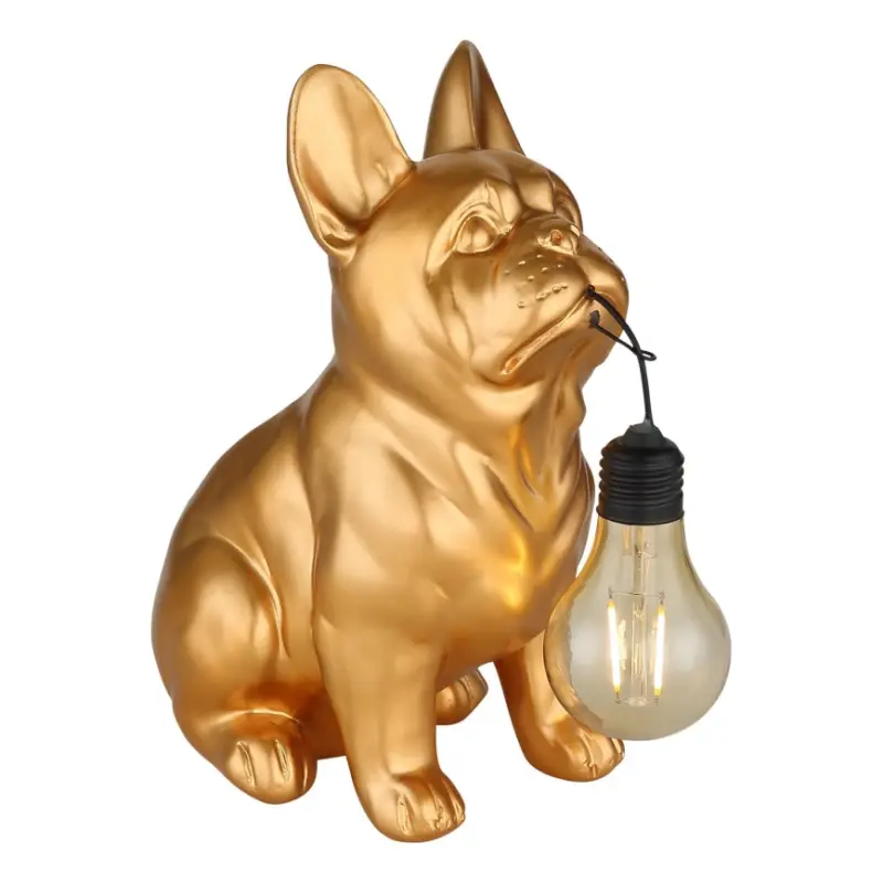 Globo - LED-zonnelamp LED/3V IP44 300 mAh goudkleurige hond Koop Online