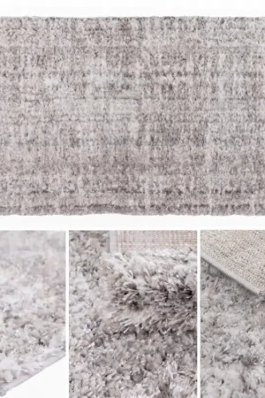 Vloerkleed BILBAO SHAGGY 120x160 cm grijs/antraciet Hete Deal