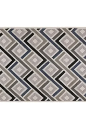 Vloerkleed SHIFT 160x220 cm grijs/blauw/beige Must-Have