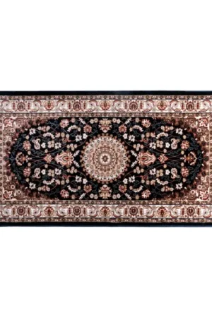 Exclusieve Aanbieding Oosters vloerkleed DUBAI 120x170 cm 2300 g/m2 veelkleurig/blauw