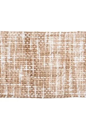 Badmat BELWEDER 60x100 cm beige/wit Weekendaanbieding