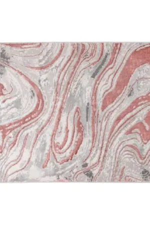Seizoensaanbieding Vloerkleed STONE 80 x 140 cm roze/grijs