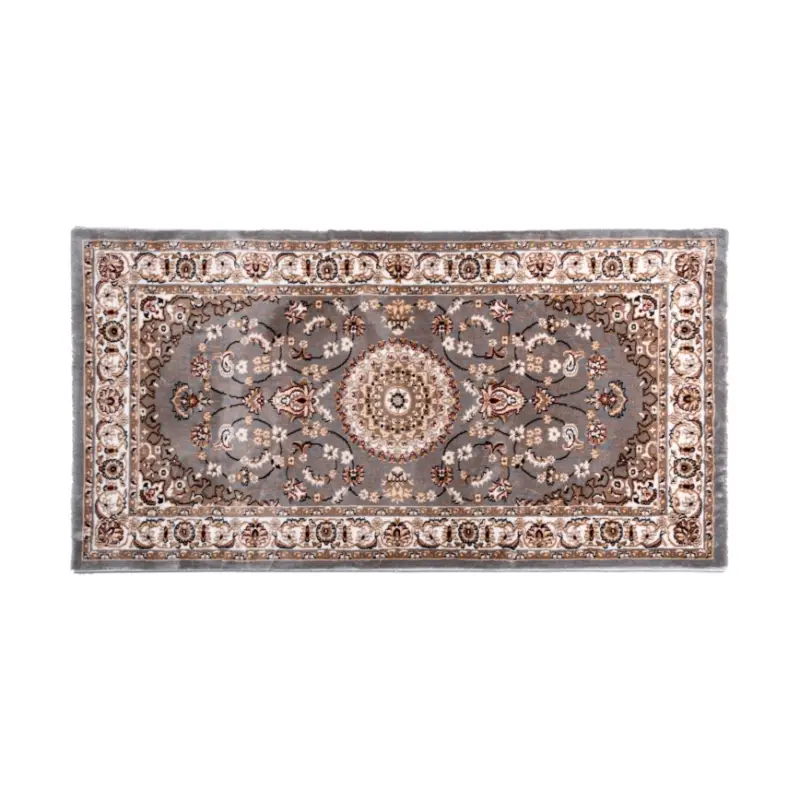 Oosters vloerkleed DUBAI 80x150 cm 2300 g/m2 multikleurig/grijs Laatste Versie