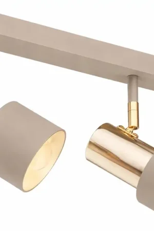 Argon 7299 - Spotlamp DOR 2xE27/15W/230V goud/beige Bestseller