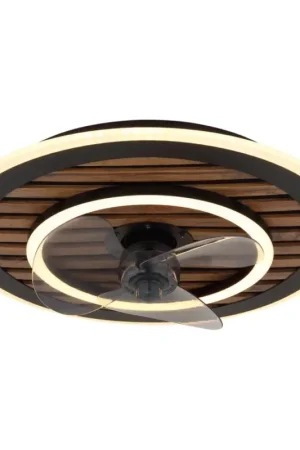 Globo - LED-dimbare plafondventilator LED/36W/230V 2700-6000K zwart + afstandsbediening Tijdelijk Beschikbaar