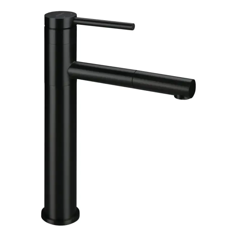 Seizoensaanbieding Deante BGE_N22K - Wastafelmengkraan ORA met uittrekbare sproeikop, 30,9 cm, zwart