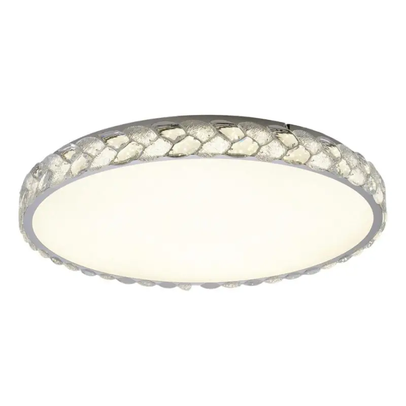 Koop Online LUXERA 46155 - LED-plafondlamp LARUNA LED/85W/230V 4000K Ø 80 cm mat chroom