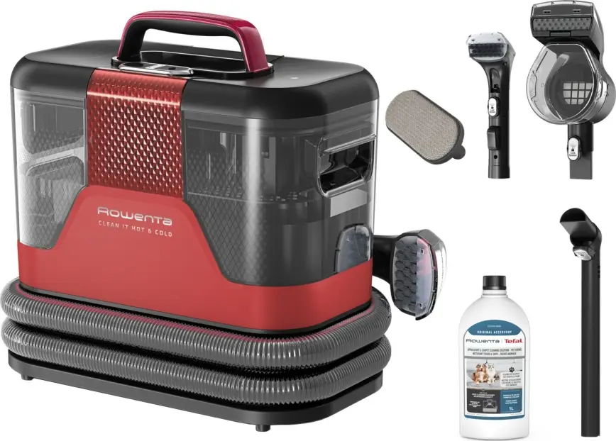 Fabrieksprijs Rowenta - Tapijtreiniger CLEAN IT HOT & COLD ANIMAL 1150W/230V