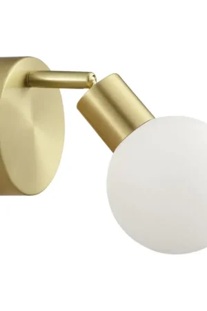 Beste Prijs Brilliant - Wandspot JORGE 1xG9/10W/230V messing