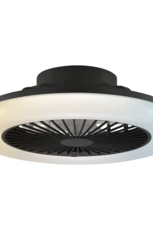 Brilliant - dimbare LED-plafondlamp met ventilator MONTERO LED/20W/230V 2700-6500K Ø 42 cm zwart + afstandsbediening Snelle Levering