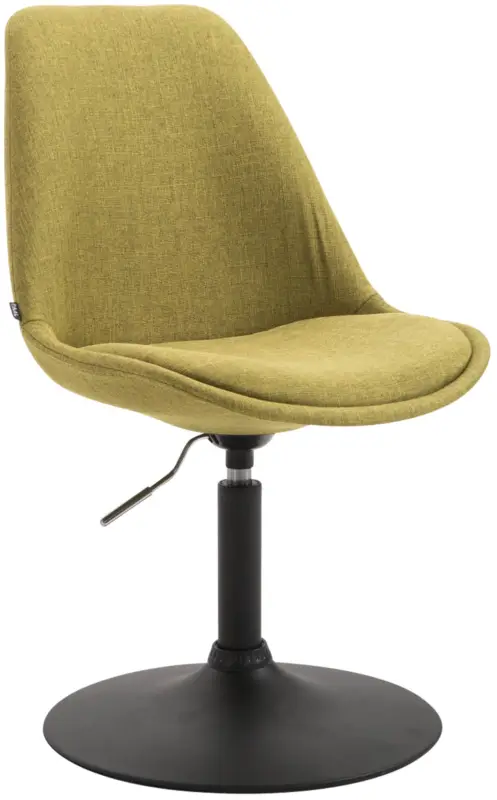 Eetkamerstoel Maverick stof Kleur:groen | Kleur frame:zwart Voordeelprijs