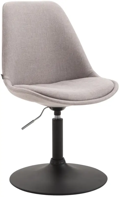 Beperkt Aanbod Eetkamerstoel Maverick stof Kleur:grijs | Kleur frame:zwart