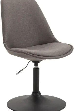 Aanbieding Eetkamerstoel Maverick stof Kleur:donkergrijs | Kleur frame:zwart