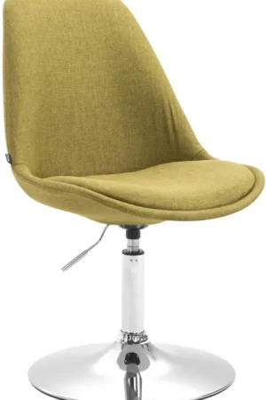 Bestel Nu Eetkamerstoel Maverick stof Kleur:groen | Kleur frame:chroom
