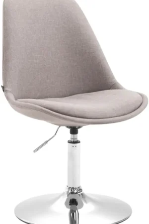 Beperkt Aanbod Eetkamerstoel Maverick stof Kleur:grijs | Kleur frame:chroom