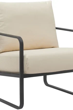 Fauteuil Manea Basismateriaal:Kunstleer | Kleur:creme Uitverkoop