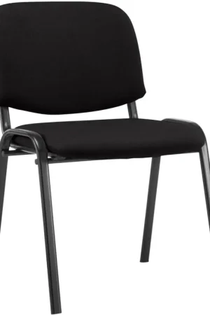 Lage Prijs Bezoekersstoel Ken Stof Kleur:zwart