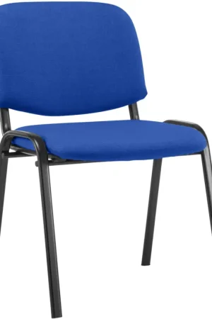 Fabrieksprijs Bezoekersstoel Ken Stof Kleur:blauw