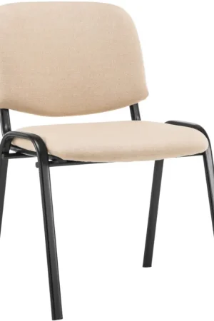 Bezoekersstoel Ken Stof Kleur:creme Must-Have
