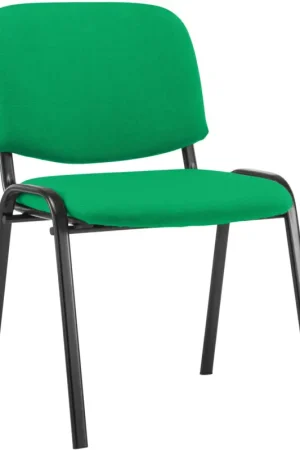 Bezoekersstoel Ken Stof Kleur:groen Koopje