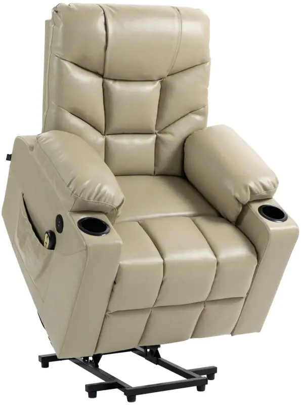 Favoriet Fauteuil Andover Basismateriaal:Kunstleer | Kleur:creme