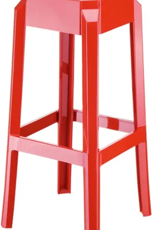 Barkruk Fox Kleur:rood Speciale Aanbieding