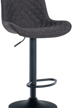 Weekendaanbieding Barkruk Minosa Basismateriaal:Stof | Kleur:zwart