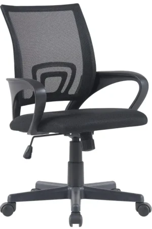 Bureaustoel Genius Kleur:zwart Speciale Aanbieding