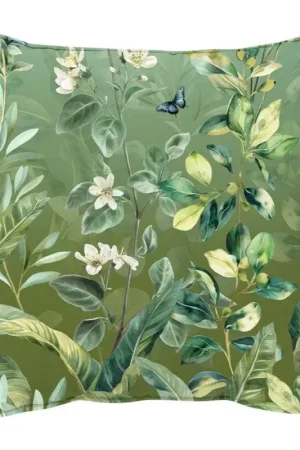 Superprijs Madison sierkussen Outdoor+ Elisa green 50x50 cm